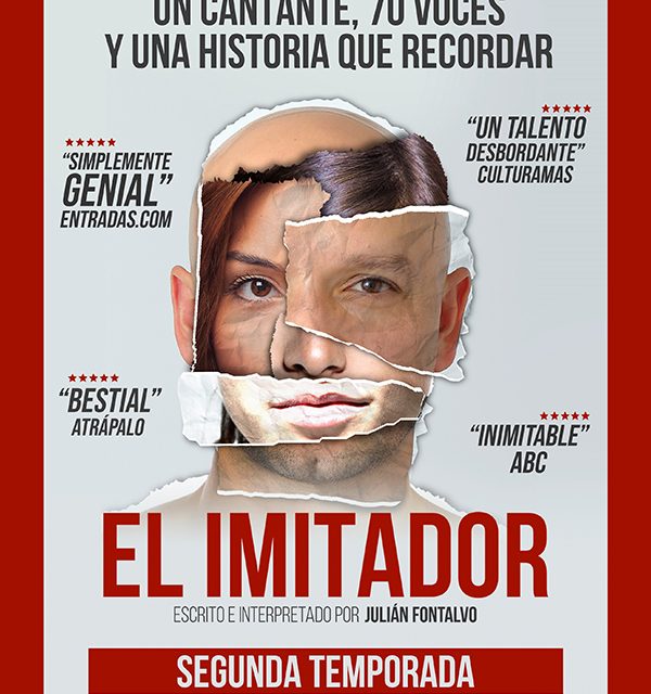 70 voces al precio de una: «El Imitador», hasta el 30 de diciembre en el Teatro Marquina